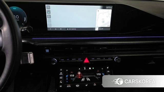 Hyundai Grandeur Hybrid (GN7) 2024 Черный из Кореи, фото 3