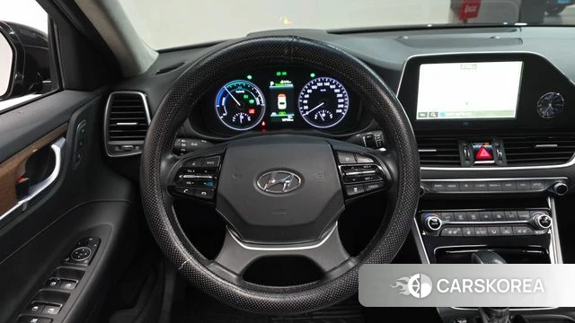 Hyundai Grandeur IG Hybrid 2019 Черный из Кореи, фото 3