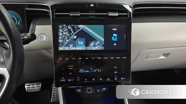 Hyundai Tucson Hybrid (NX4) 2023 Серый из Кореи, фото 3