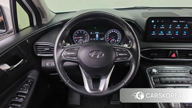 Hyundai The New Santa Fe 2022 Белый из Кореи, фото 3