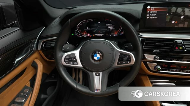 BMW 5 Series (G30) 2022 Серый из Кореи, фото 3