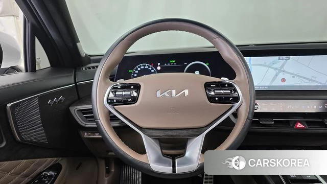 Kia K8 Hybrid 2023 Белый из Кореи, фото 3