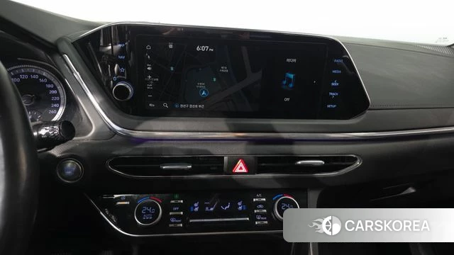 Hyundai Sonata (DN8) 2022 Белый из Кореи, фото 3