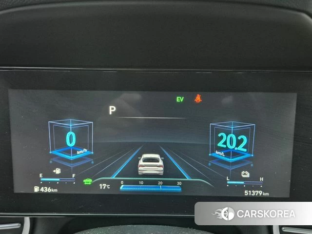 Hyundai Avante Hybrid (CN7) 2022 Черный из Кореи, фото 3