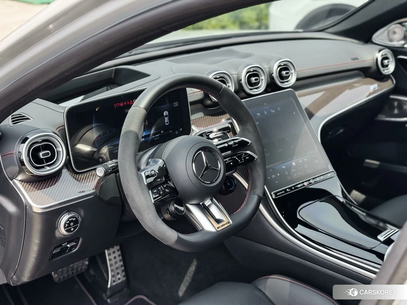 Mercedes-Benz AMG C-Class 2024 Серебристо-серый из Китая, фото 3