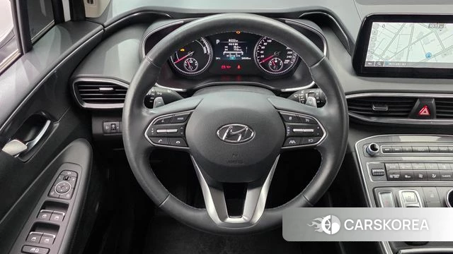 Hyundai The New Santa Fe 2023 Белый из Кореи, фото 3