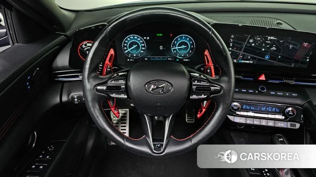 Hyundai Avante (CN7) 2021 Синий из Кореи, фото 3