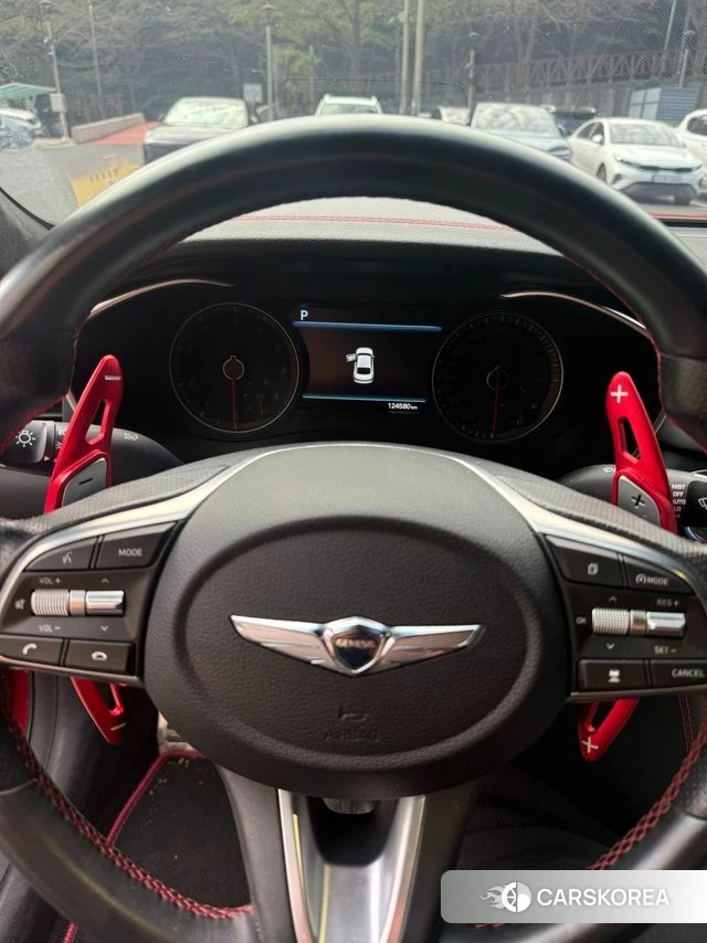 Genesis G70 2018 Красный из Кореи, фото 3