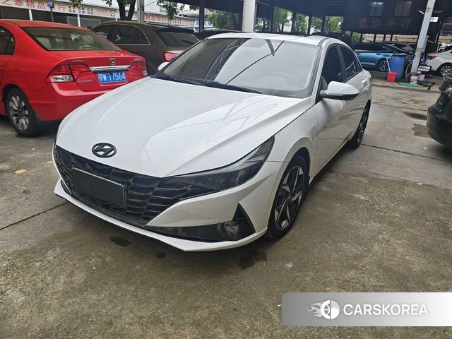 Hyundai Elantra 2021 Белый из Китая, фото 3