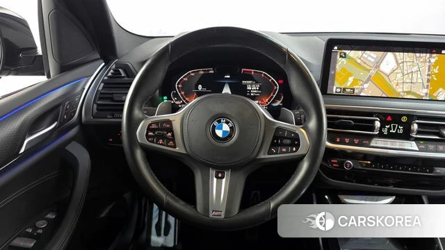 BMW X3 (G01) 2022 Черный из Кореи, фото 3