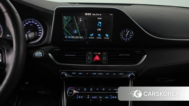 Hyundai Grandeur IG Hybrid 2018 Черный из Кореи, фото 3