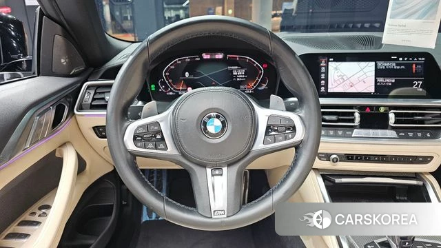 BMW 4 Series (G22) 2021 Черный из Кореи, фото 3