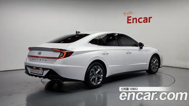 Hyundai Sonata (DN8) 2020 Белый из Кореи, фото 3