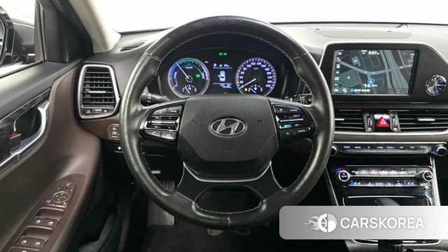 Hyundai Grandeur IG Hybrid 2019 Черный из Кореи, фото 3