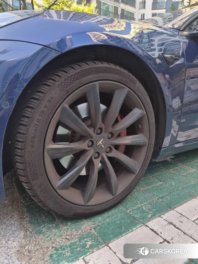 Tesla Model 3 2021 Синий из Кореи, фото 3
