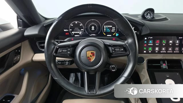 Porsche Taycan 2021 Белый из Кореи, фото 3