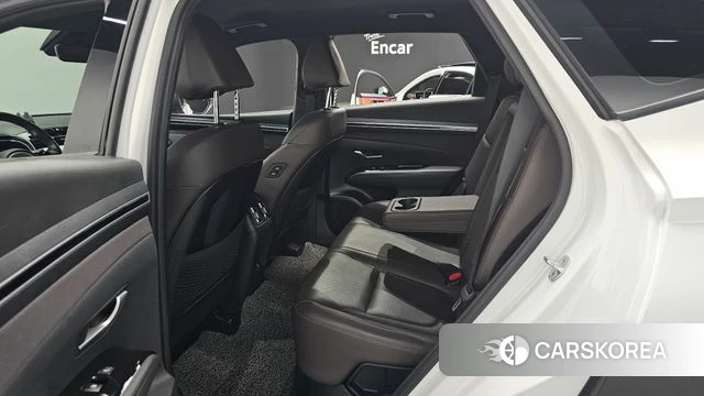 Hyundai Tucson Hybrid (NX4) 2021 Белый из Кореи, фото 3