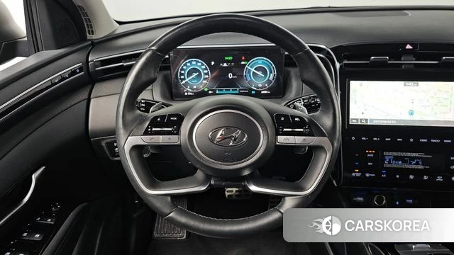 Hyundai Tucson Hybrid (NX4) 2022 Серый из Кореи, фото 3