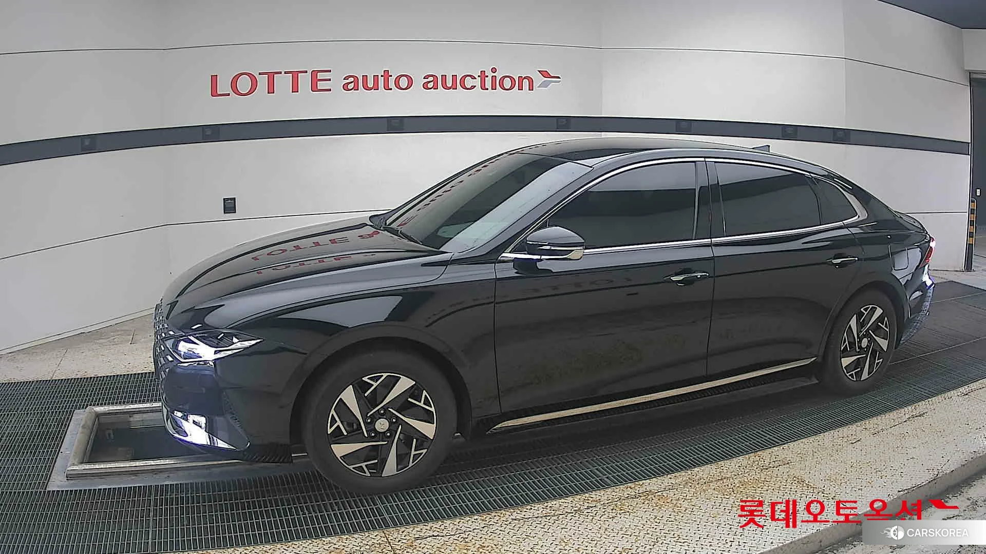 Hyundai Grandeur Hybrid 2023 Abyss Black Pearl из Кореи, фото 3