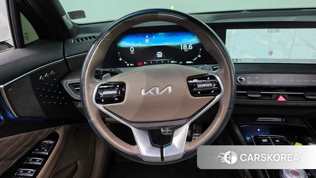 Kia K8 Hybrid 2023 Белый из Кореи, фото 3