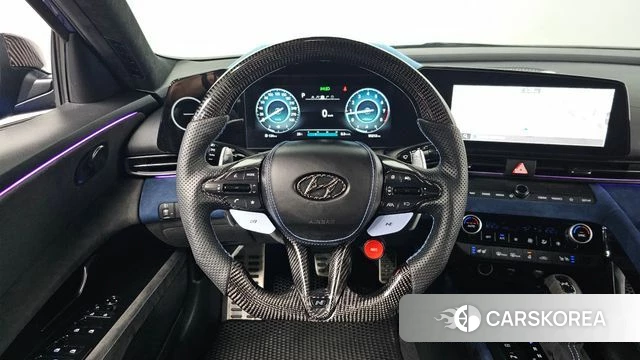 Hyundai Avante (CN7) 2021 Синий из Кореи, фото 3