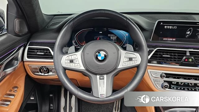 BMW 7 Series (G11) 2021 Черный из Кореи, фото 3