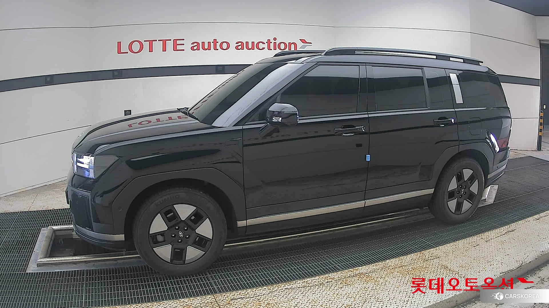 Hyundai Santa Fe Hybrid 2024 Abyss Black Pearl из Кореи, фото 3