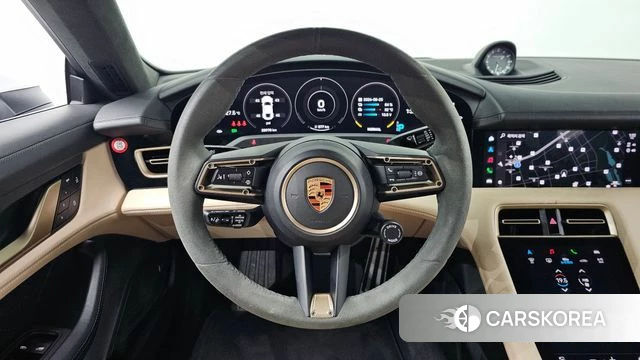 Porsche Taycan 2023 Белый из Кореи, фото 3