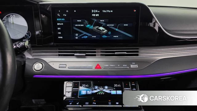 Hyundai The New Grandeur IG 2020 Черный из Кореи, фото 3
