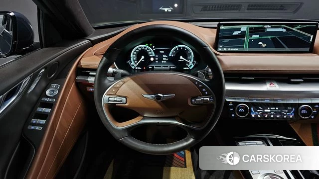 Genesis G80 (RG3) 2022 Синий из Кореи, фото 3