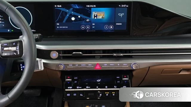 Hyundai Grandeur Hybrid (GN7) 2024 Небесно-голубой из Кореи, фото 3