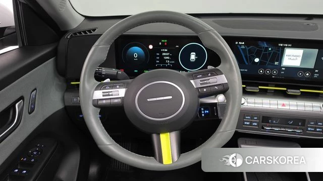 Hyundai Kona Electric (SX2) 2024 Серебристо-серый из Кореи, фото 3
