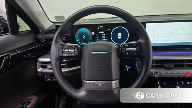Hyundai Grandeur Hybrid (GN7) 2023 Черный из Кореи, фото 3