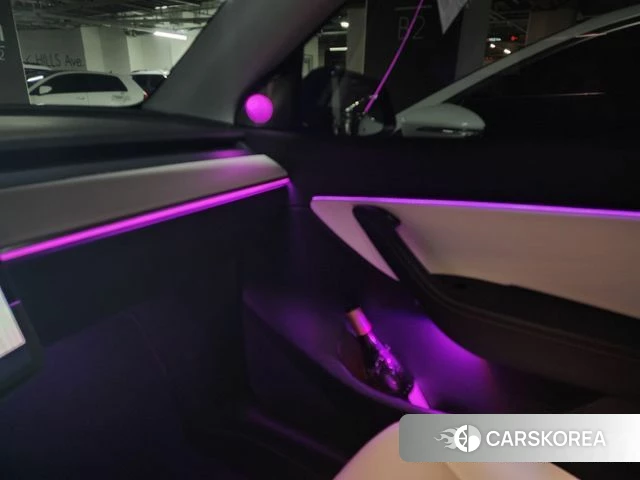 Tesla Model Y 2021 Синий из Кореи, фото 3