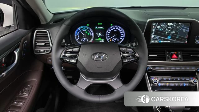 Hyundai Grandeur IG Hybrid 2019 Белый из Кореи, фото 3