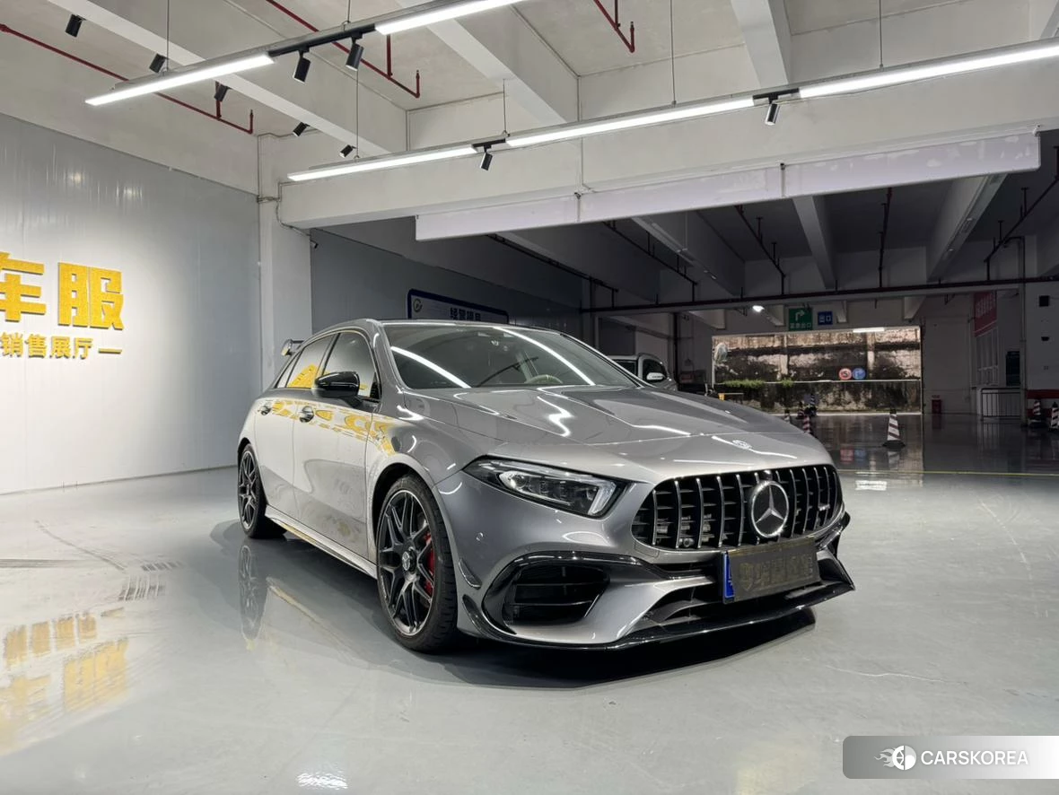 Mercedes-Benz AMG A-Class 2021 Серебристо-серый из Китая, фото 3