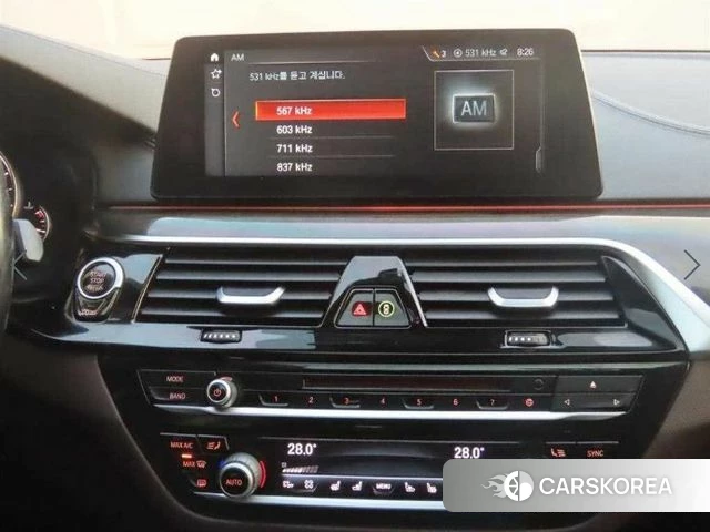 BMW 5 Series (G30) 2018 Черный из Кореи, фото 4