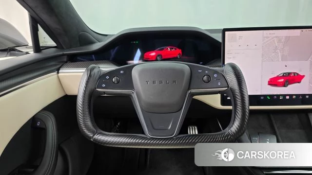 Tesla Model S 2023 Белый из Кореи, фото 3