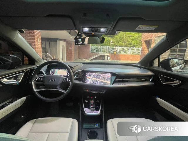 Audi Q4 e-Tron (F4) 2022 Синий из Кореи, фото 3