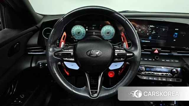 Hyundai The New Avante (CN7) 2023 Красный из Кореи, фото 3