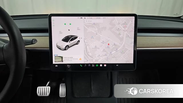 Tesla Model Y 2021 Белый из Кореи, фото 3