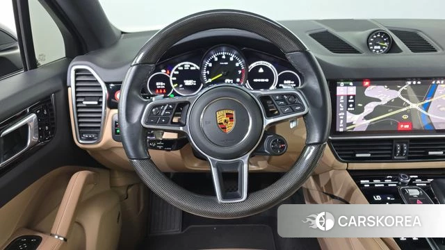 Porsche Cayenne (PO536) 2021 Черный из Кореи, фото 4