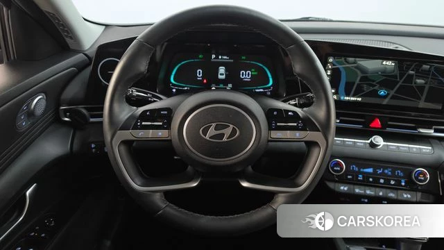 Hyundai The New Avante Hybrid (CN7) 2023 Серый из Кореи, фото 3