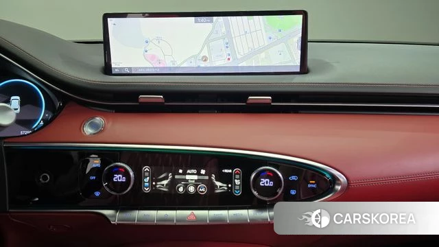 Genesis GV70 2021 Красный из Кореи, фото 3