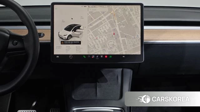 Tesla Model Y 2022 Белый из Кореи, фото 3