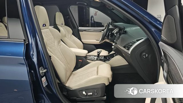 BMW X3M (G01) 2021 Синий из Кореи, фото 3
