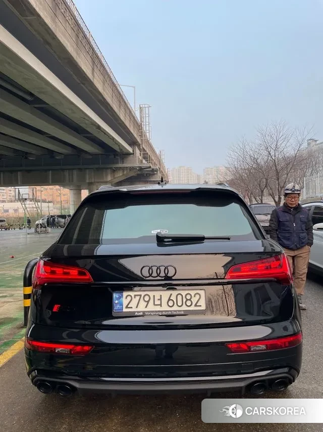 Audi SQ5 (FY) 2021 Белый из Кореи, фото 3
