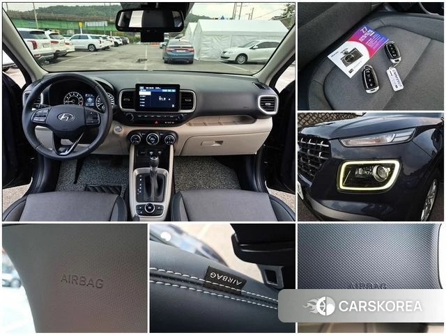 Hyundai Venue 2020 Синий из Кореи, фото 3