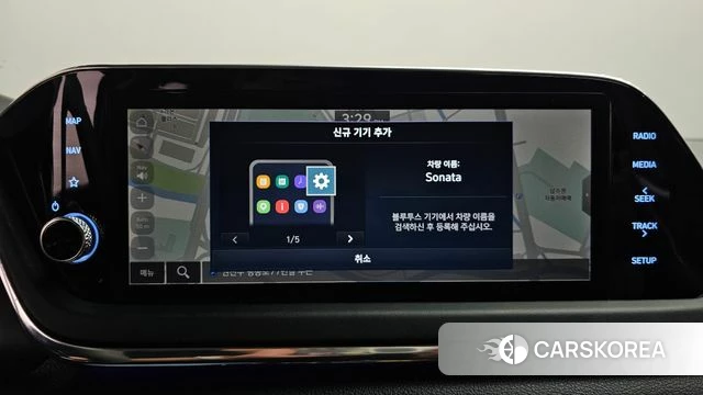 Hyundai Sonata (DN8) 2022 Черный из Кореи, фото 3