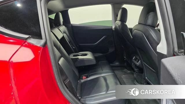 Tesla Model Y 2021 Красный из Кореи, фото 3